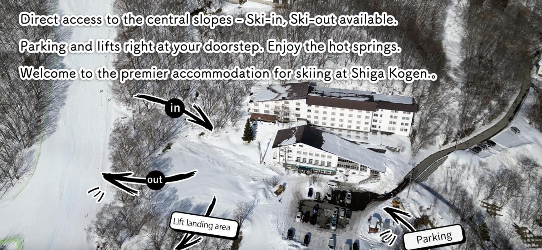 Shiga Swiss Inn Shiga Kōgen Zewnętrze zdjęcie